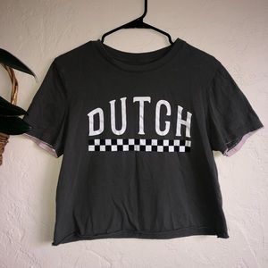 Dutch Bros Cropped T-shirt